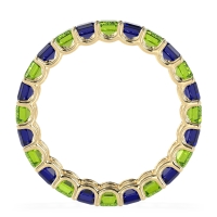 Eternity Emerald Cut U Prong Caila Band