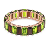 Eternity Emerald Cut U Prong Caila Band