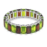 Eternity Emerald Cut U Prong Caila Band
