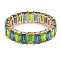 Eternity Emerald Cut U Prong Caila Band