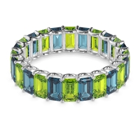 Eternity Emerald Cut U Prong Caila Band