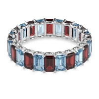 Eternity Emerald Cut U Prong Caila Band