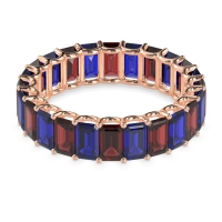 Eternity Emerald Cut U Prong Caila Band