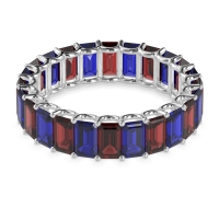 Eternity Emerald Cut U Prong Caila Band