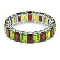 Eternity Emerald Cut U Prong Caila Band