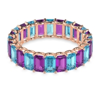 Eternity Emerald Cut U Prong Caila Band