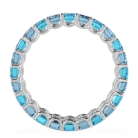 Eternity Emerald Cut U Prong Caila Band