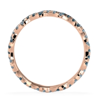 Braided Pave Eternity Cama Band