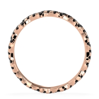 Braided Pave Eternity Cama Band