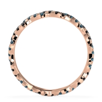 Braided Pave Eternity Cama Band