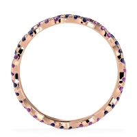 Braided Pave Eternity Cama Band