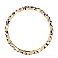 Braided Pave Eternity Cama Band