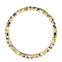 Braided Pave Eternity Cama Band