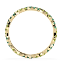 Braided Pave Eternity Cama Band