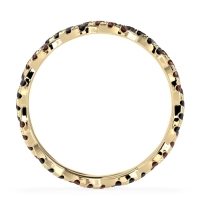 Braided Pave Eternity Cama Band