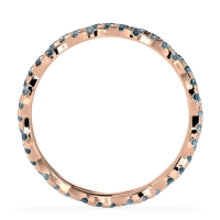 Braided Pave Eternity Cama Band