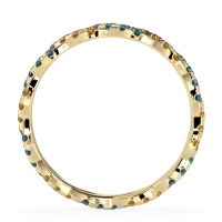 Braided Pave Eternity Cama Band