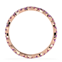 Braided Pave Eternity Cama Band