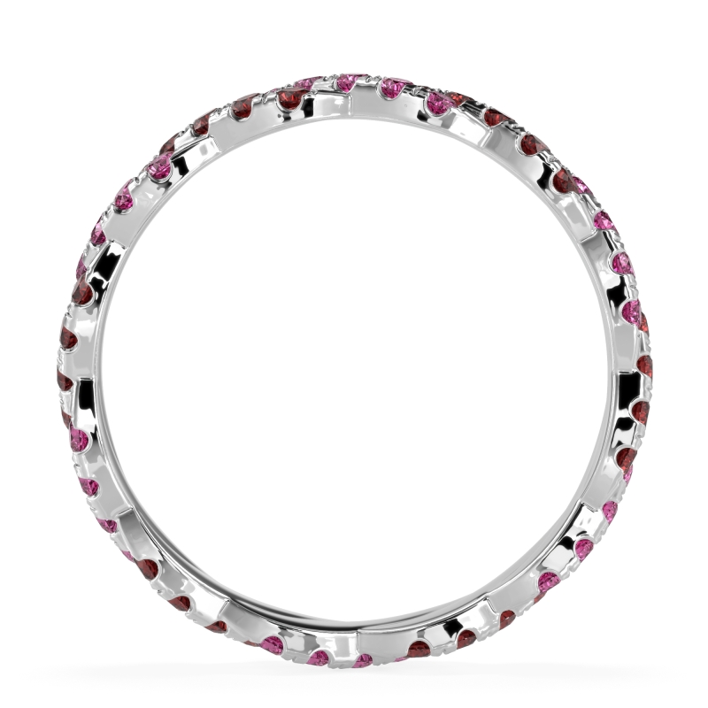 Braided Pave Eternity Cama Band