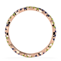 Braided Pave Eternity Cama Band