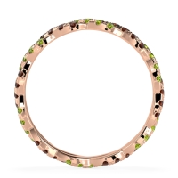 Braided Pave Eternity Cama Band