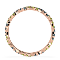 Braided Pave Eternity Cama Band