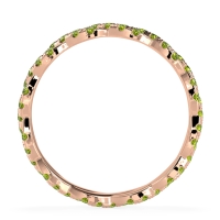 Braided Pave Eternity Cama Band