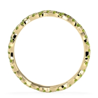 Braided Pave Eternity Cama Band