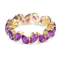 Twisted Pear Shape Eternity Taya Band