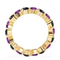 Twisted Pear Shape Eternity Taya Band