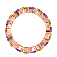 Twisted Pear Shape Eternity Taya Band