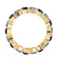 Twisted Pear Shape Eternity Taya Band