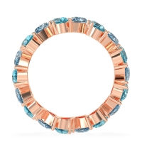 Twisted Pear Shape Eternity Taya Band