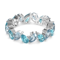 Twisted Pear Shape Eternity Taya Band