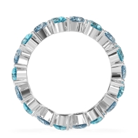 Twisted Pear Shape Eternity Taya Band