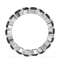 Twisted Pear Shape Eternity Taya Band