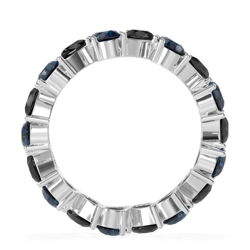 Twisted Pear Shape Eternity Taya Band