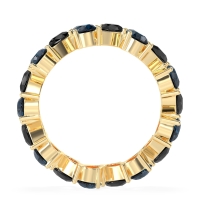 Twisted Pear Shape Eternity Taya Band