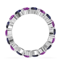 Twisted Pear Shape Eternity Taya Band