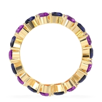 Twisted Pear Shape Eternity Taya Band