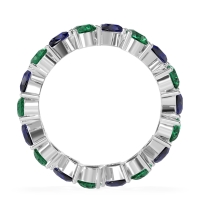 Twisted Pear Shape Eternity Taya Band