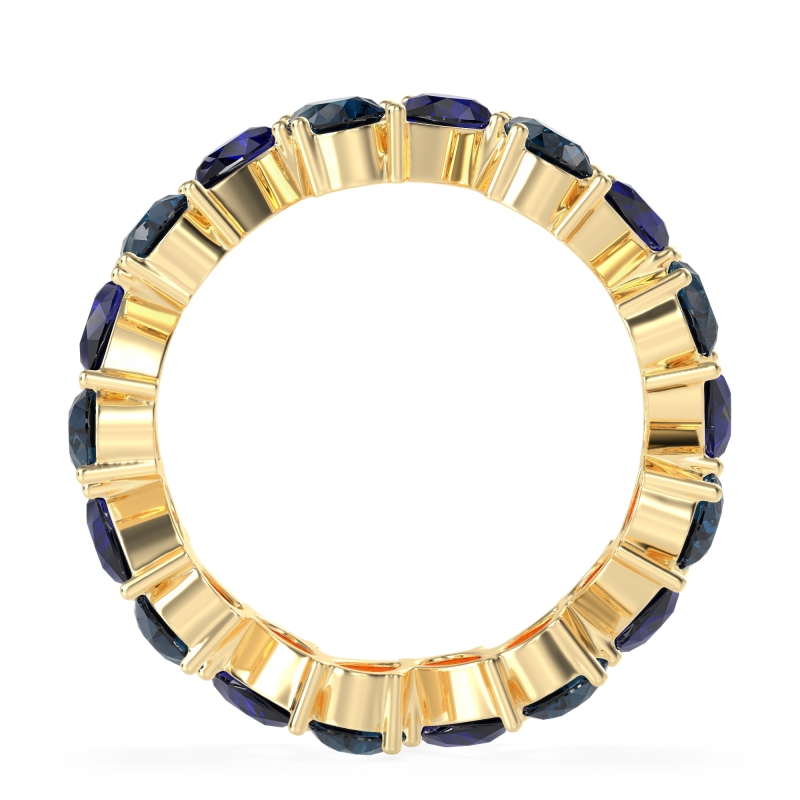 Twisted Pear Shape Eternity Taya Band