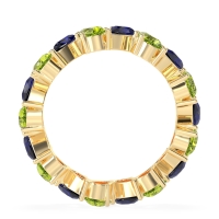 Twisted Pear Shape Eternity Taya Band