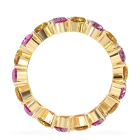 Twisted Pear Shape Eternity Taya Band