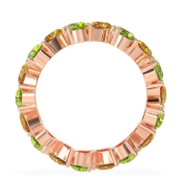 Twisted Pear Shape Eternity Taya Band