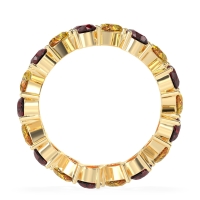 Twisted Pear Shape Eternity Taya Band