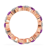 Twisted Pear Shape Eternity Taya Band