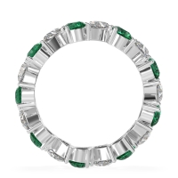 Twisted Pear Shape Eternity Taya Band