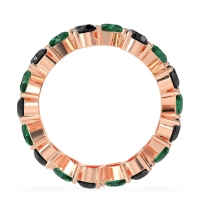 Twisted Pear Shape Eternity Taya Band