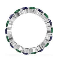 Twisted Pear Shape Eternity Taya Band